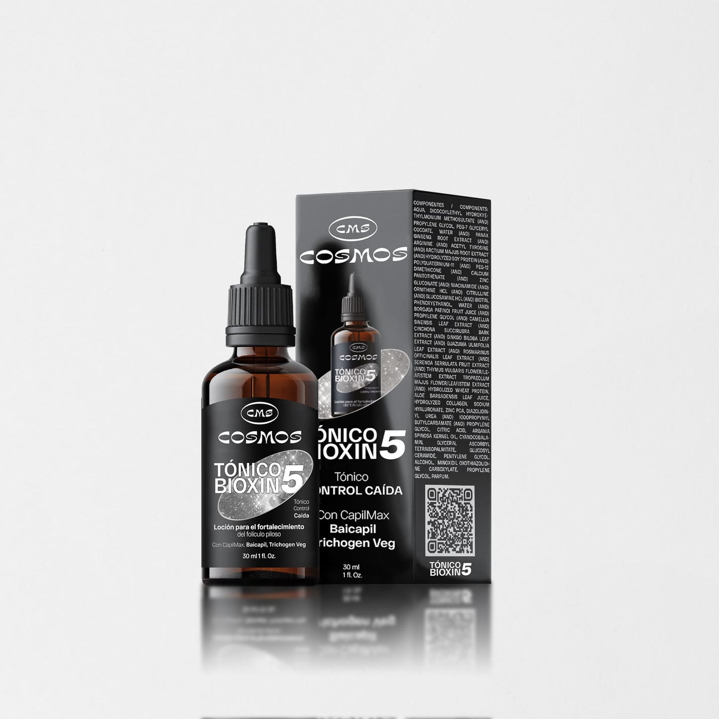 Tónico Anticaída Masculino CMS Cosmos Bioxin 5