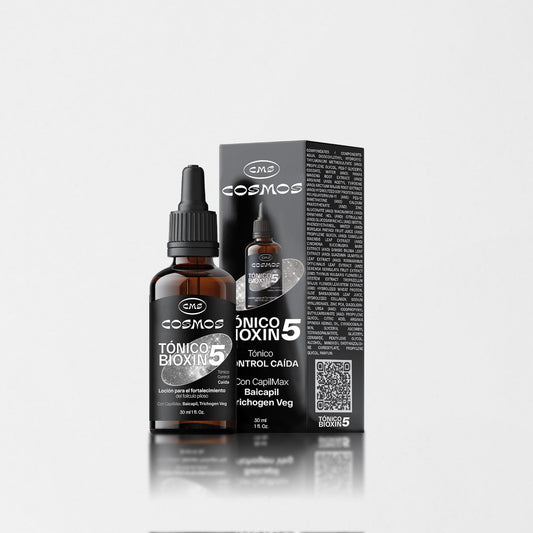 Tónico Anticaída Masculino CMS Cosmos Bioxin 5 PAGA 2 LLEVA 3