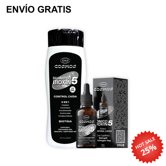 Combo Control Caída CMS Cosmos Bioxin 5